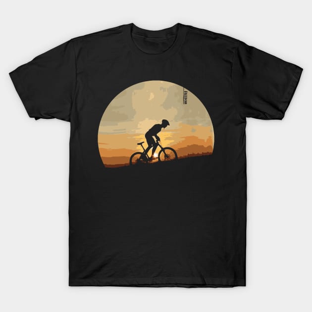 freedom bike T-Shirt by manuvila